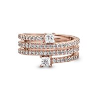 Anello Pandora Donna in Lega metallica Cubic Zirconia - 180051C01-52